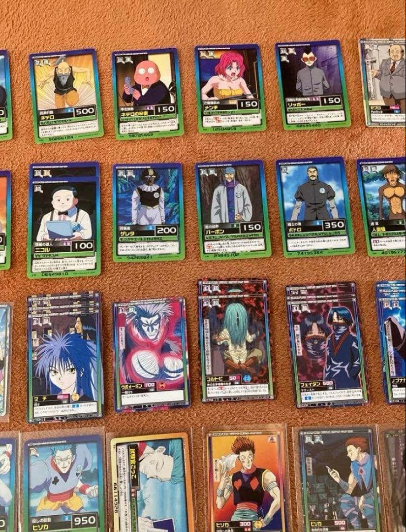 旧アニメ　HUNTER×HUNTERグッズまとめ売り　トレカ　フィギュア　CD