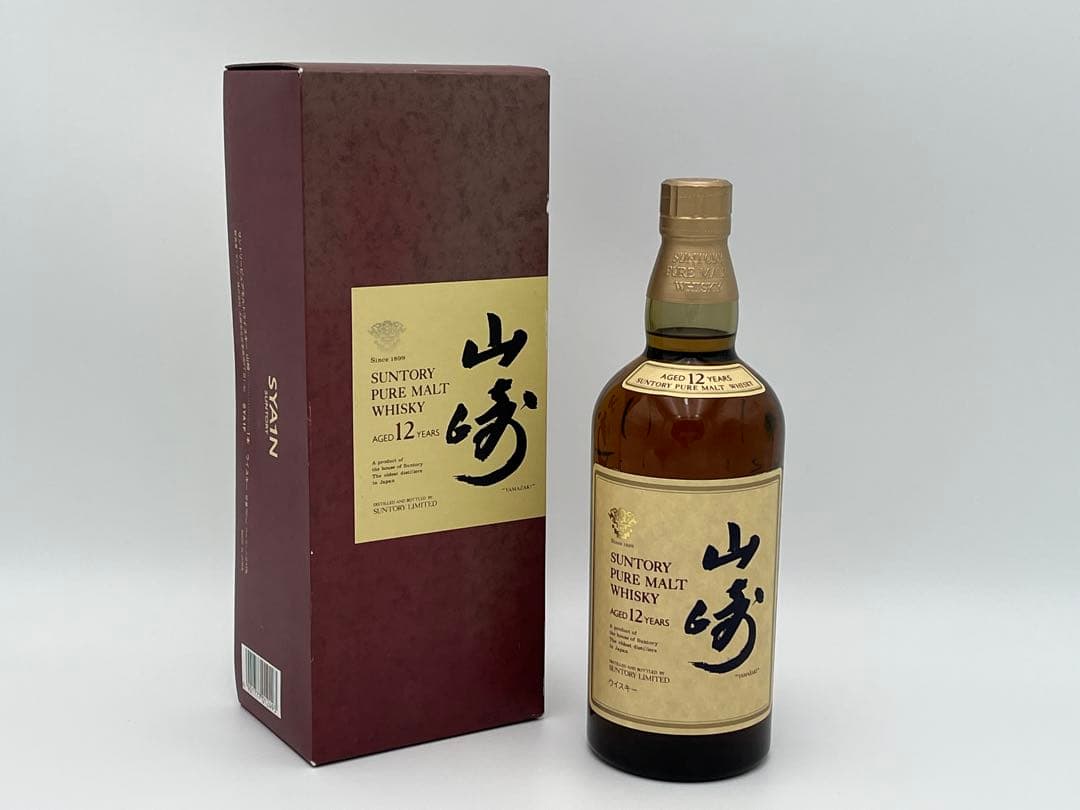 【古酒】サントリー ウイスキー 山崎12年 ピュアモルト 華 750ml