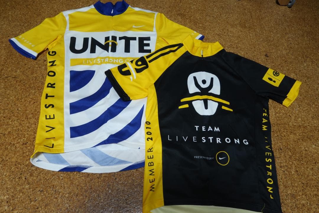NIKE LIVESTRONG ランスアームストロングTREK　サイクルジャージ