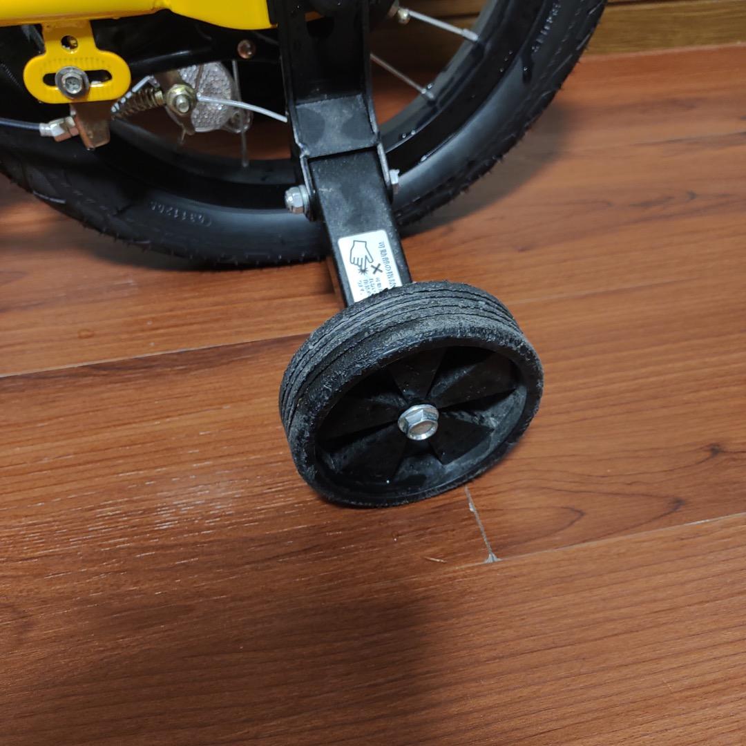 【子ども用自転車】ハマーキッズ14インチTZ イエロー　ヘルメットおまけ付き！