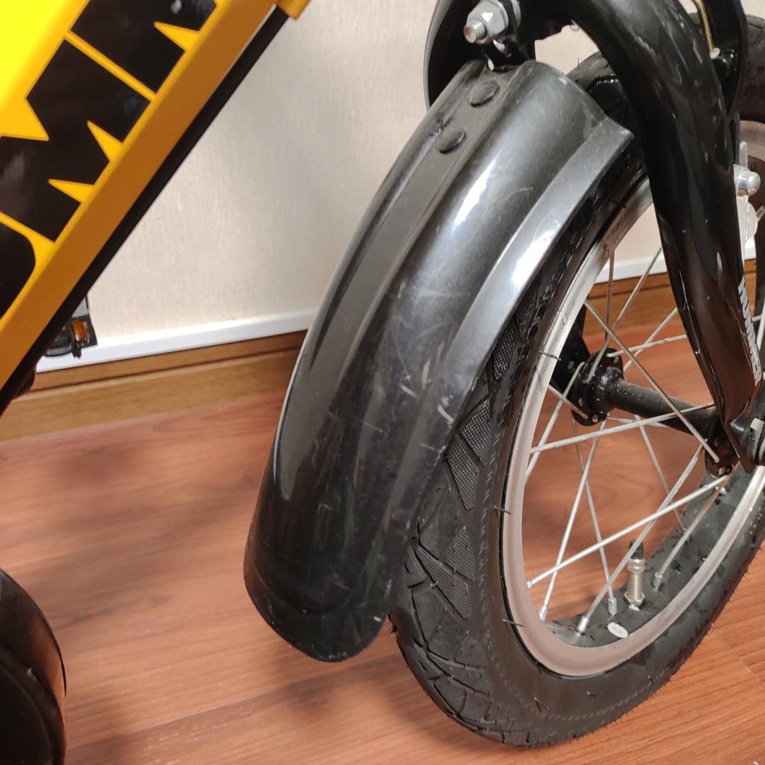 【子ども用自転車】ハマーキッズ14インチTZ イエロー　ヘルメットおまけ付き！