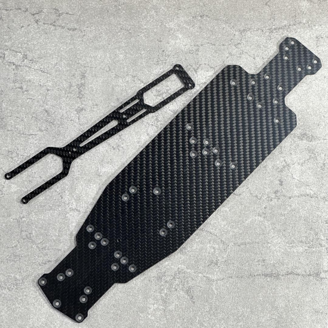 RD2.0 ヨコモ 特注品 カーボンシャーシ 2.0mm + アッパ a1101