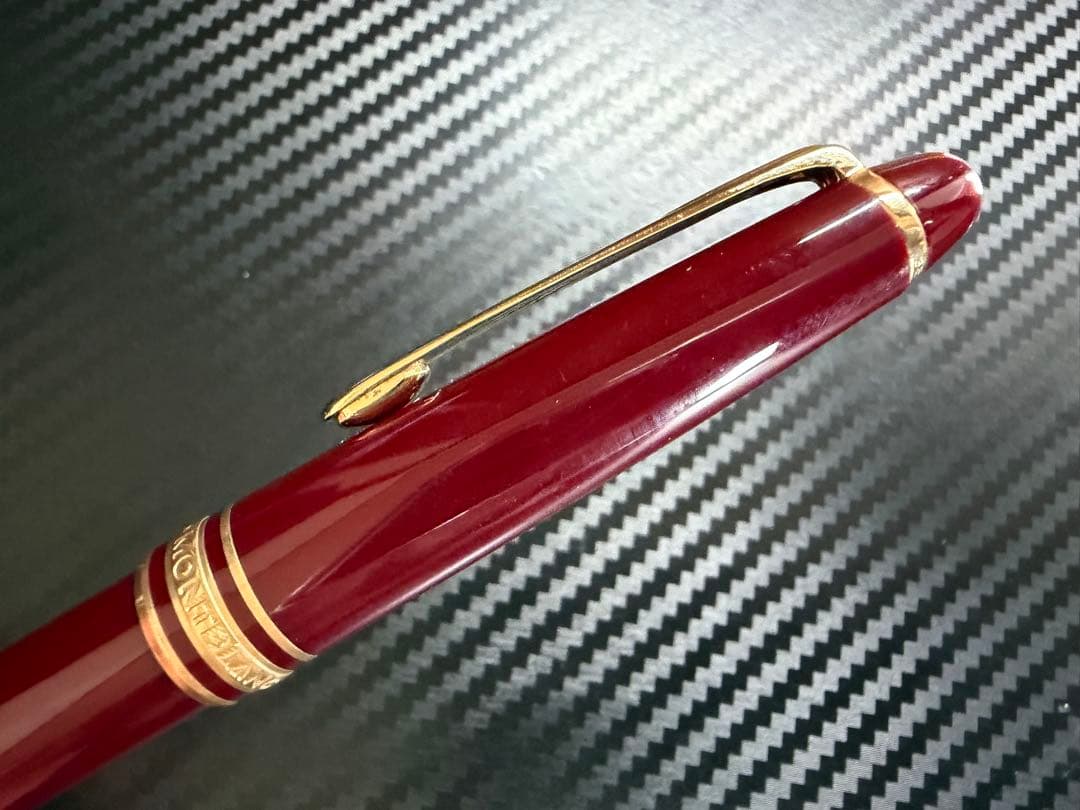 極美品 モンブラン マイスターシュテュック 164 ボルドー ボールペン