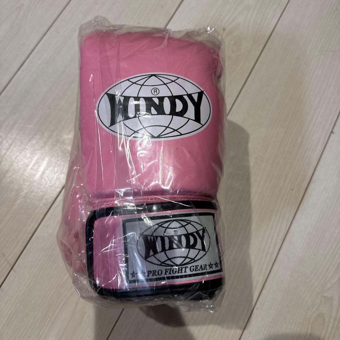 WINDY ボクシンググローブ ピンク　10oz