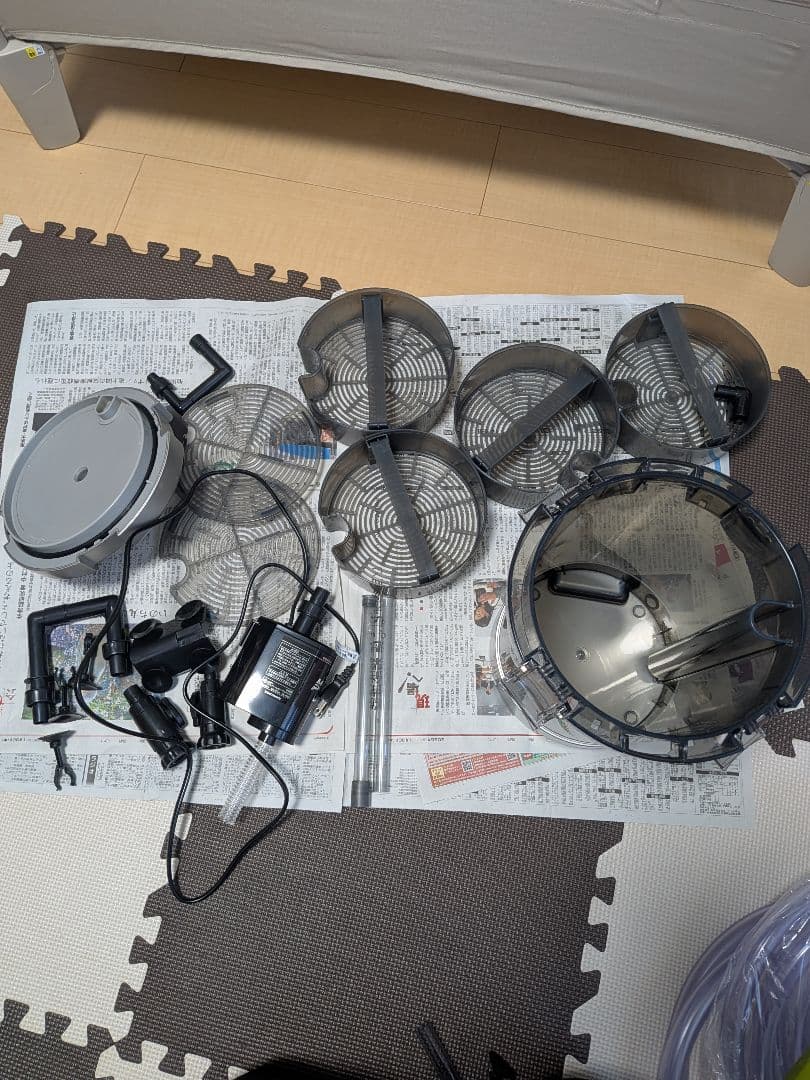 メガパワー9012　約1年半使用（今年モーター交換済）新品ホース付