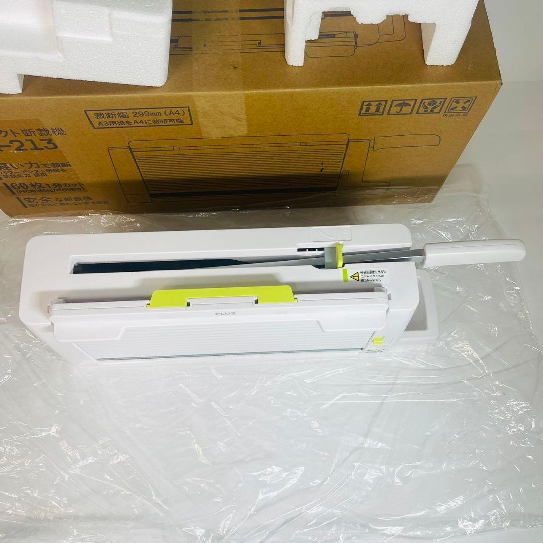 美品 PLUS コンパクト 断裁機 PK-213 プラス