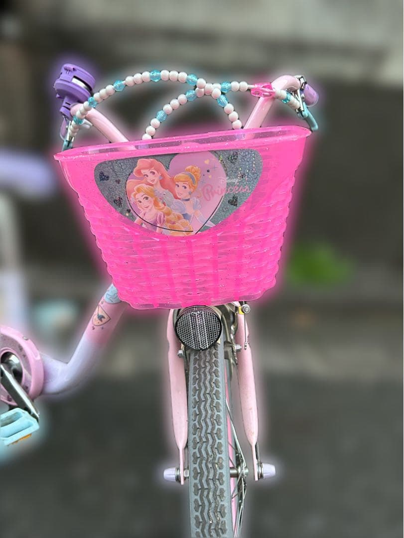 なっぴー　直接引渡希望　18インチ自転車 Disney プリンセス