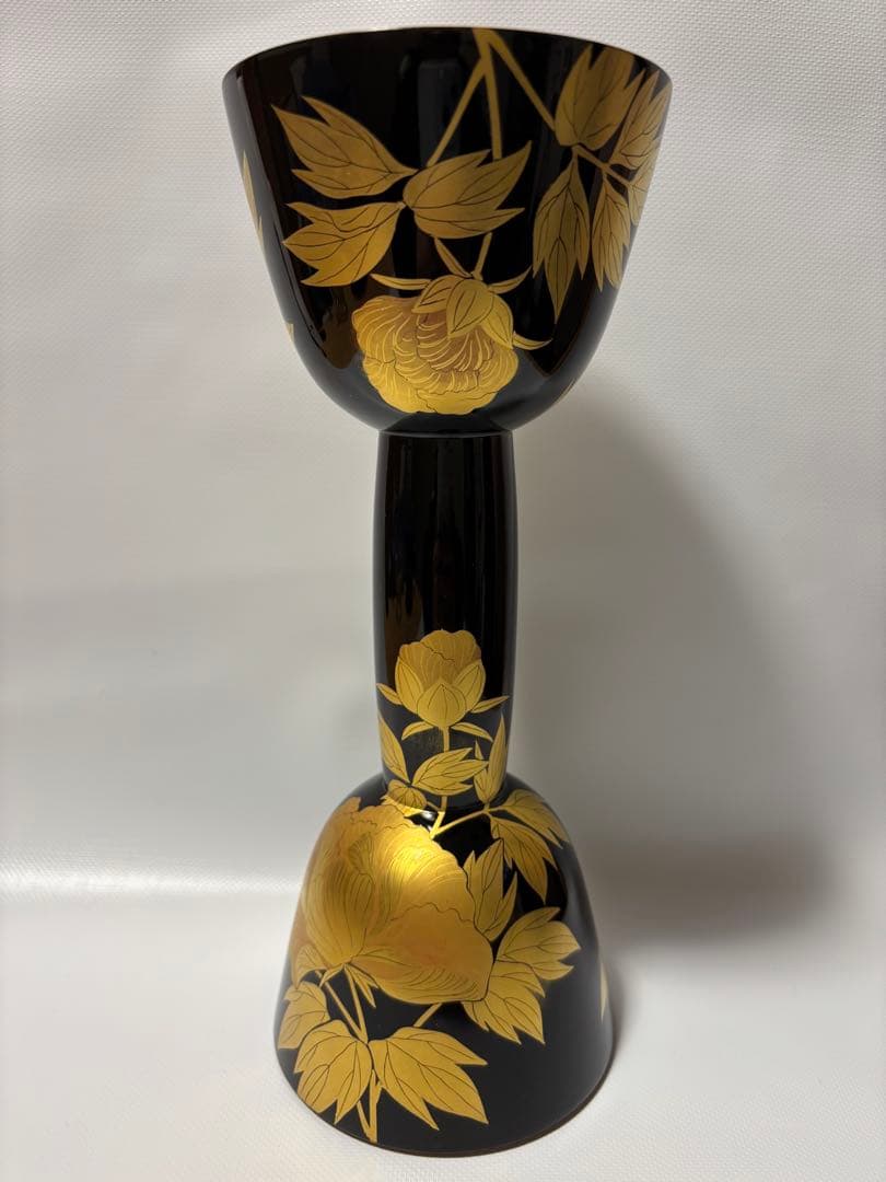 小鼓　胴　蒔絵　能楽　和楽器