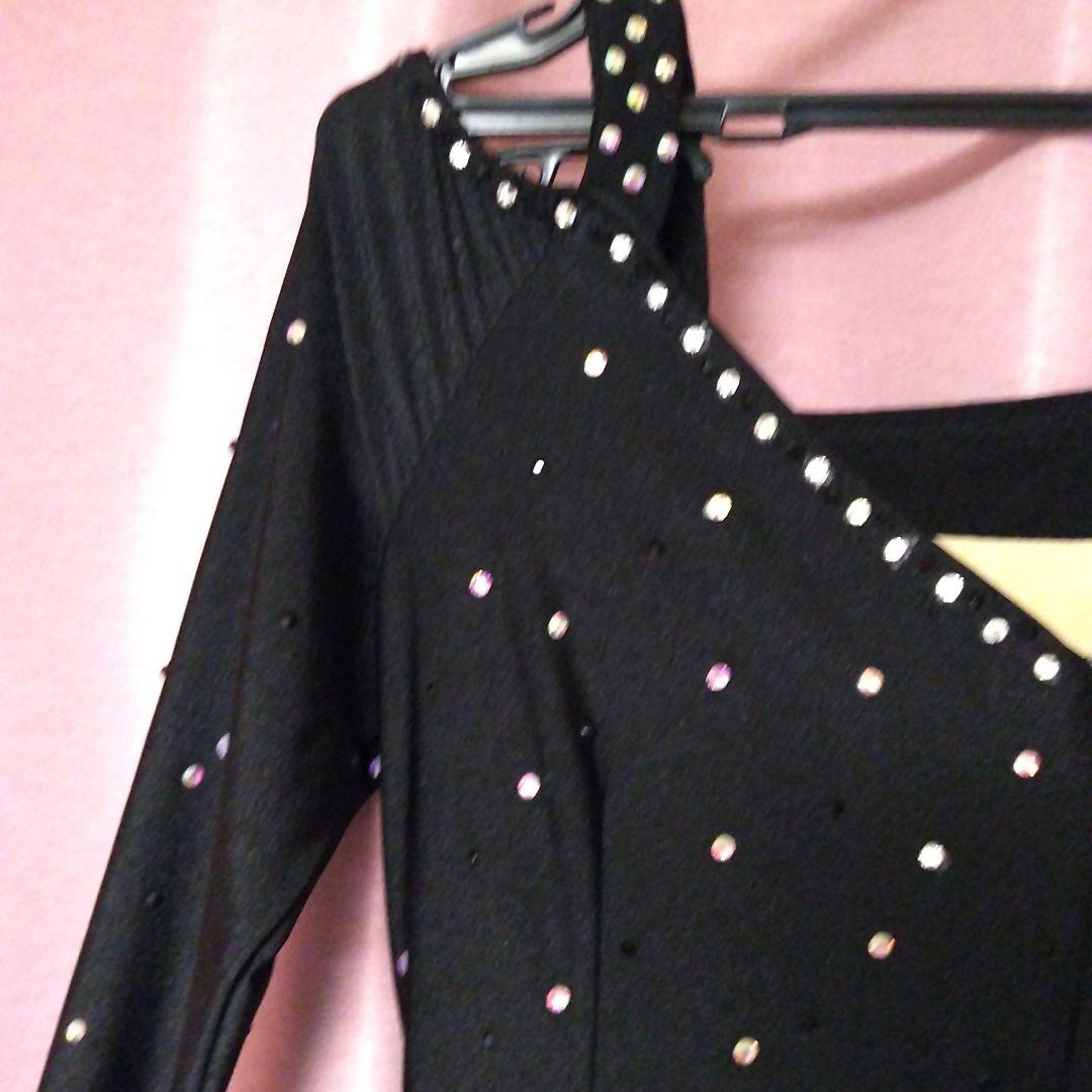 社交ダンス ドレス ビジュー付き Ｌサイズ