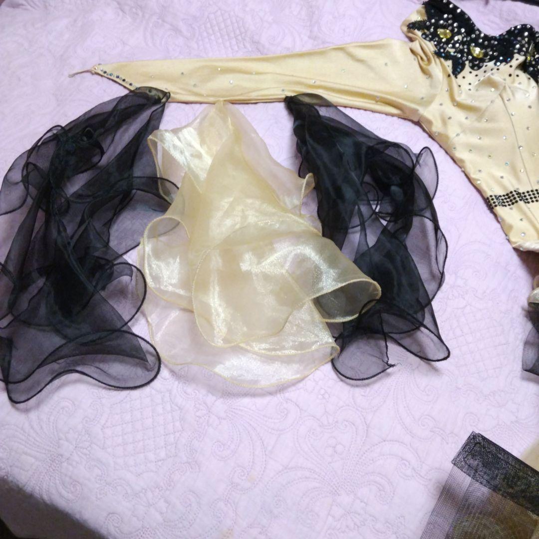 社交ダンス ドレス ビジュー付き Ｌサイズ