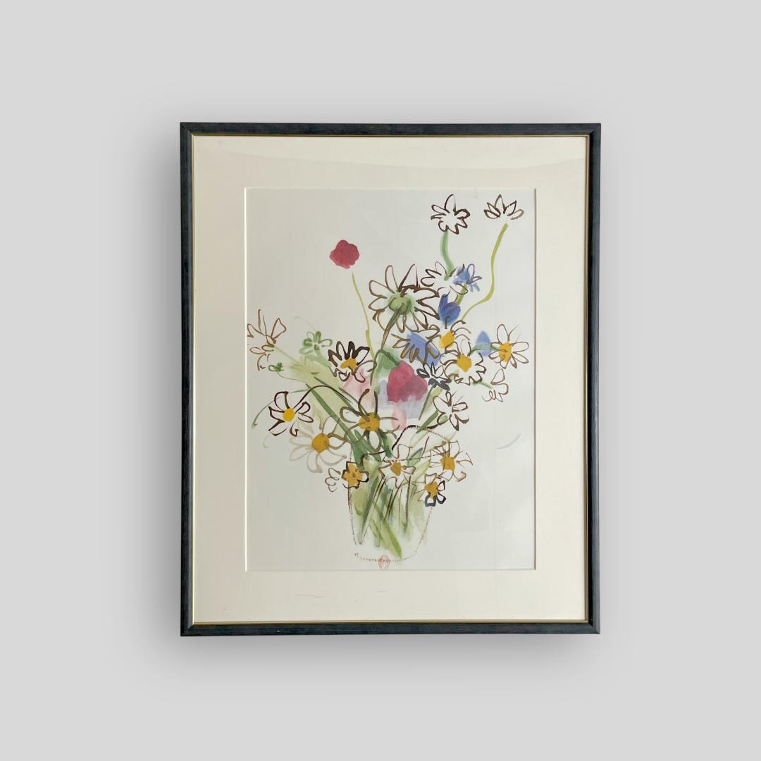 フランス発 BnF公式【ラウル・デュフィ】ヴィンテージ 額装 アートポスター