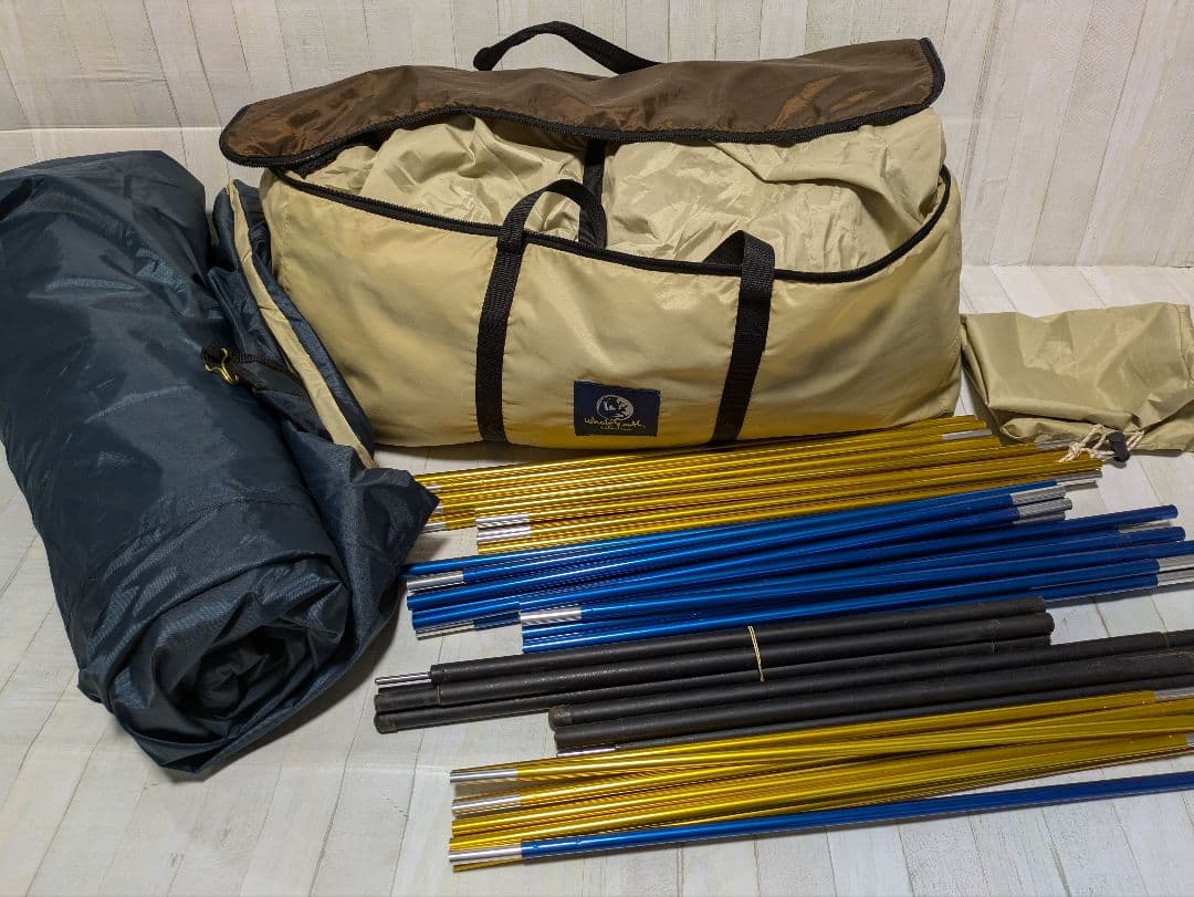 ホールアース EARTH DURA W ROOM テント　グランドシート　マット