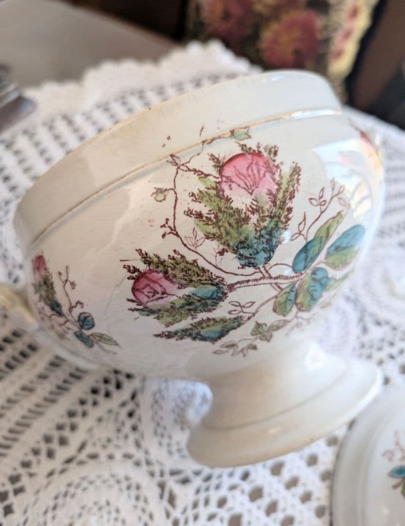 フランスアンティーク ショワジールロワ窯 スーピエール