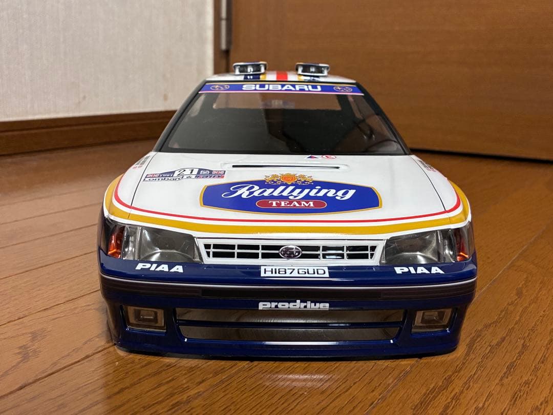 ABCホビー　レガシィ　ラリー仕様　ラジコンボディ