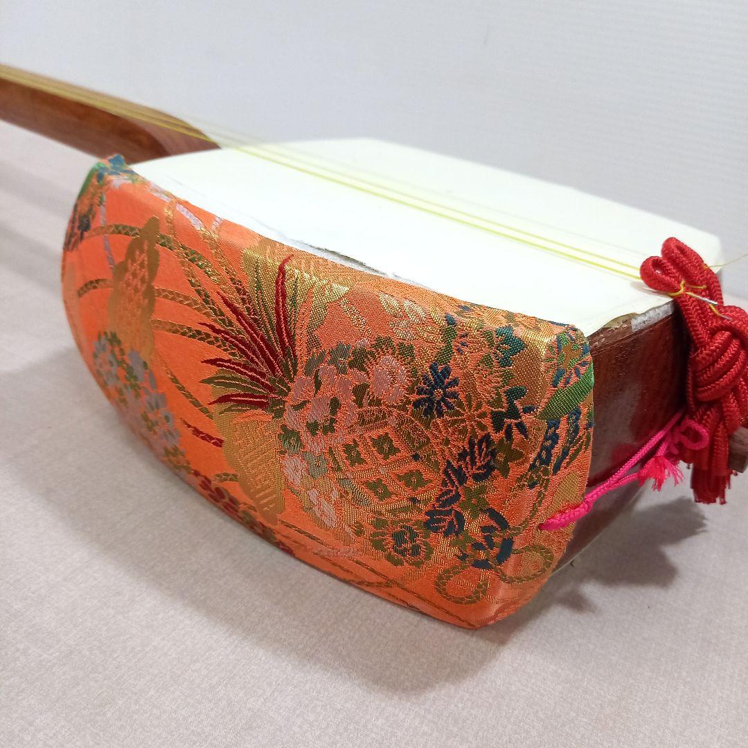 三味線 全長約99cm 和楽器 ハードケース付き 現状渡し