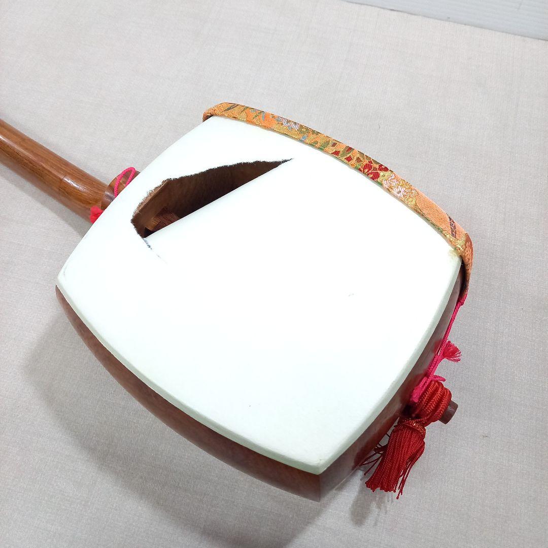 三味線 全長約99cm 和楽器 ハードケース付き 現状渡し
