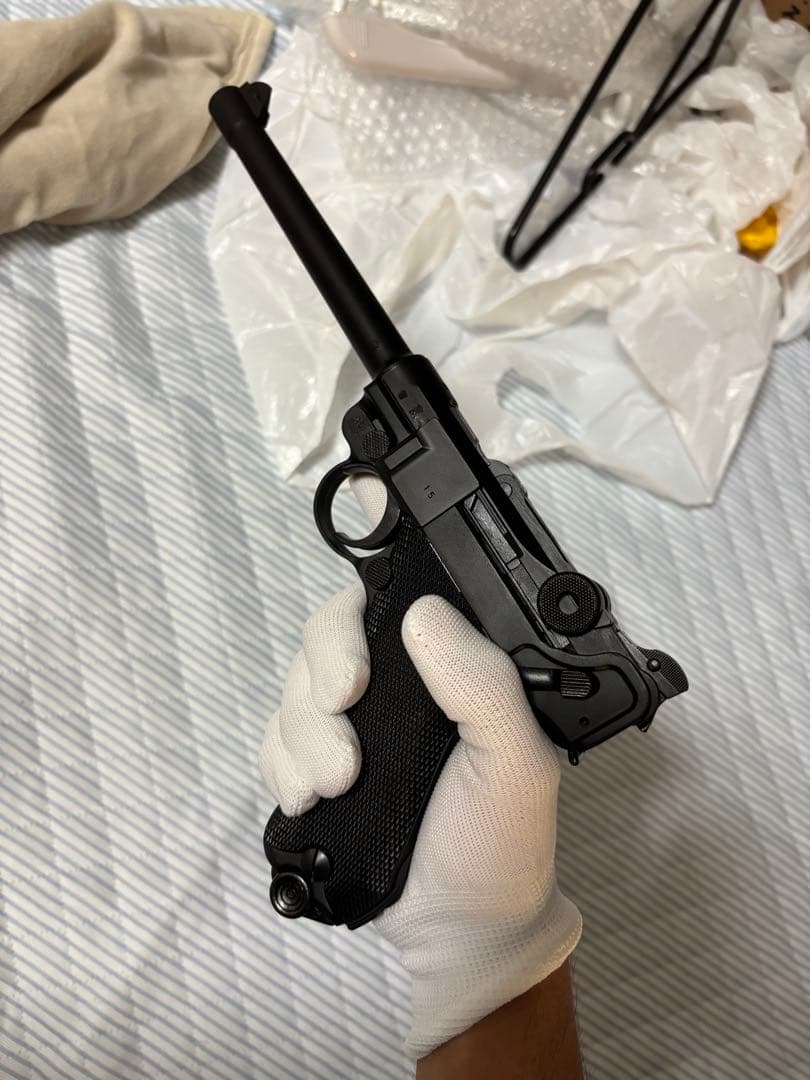 タナカワークス　ルガーp08 6インチ　ヘビーウェイト樹脂　GBB 美品