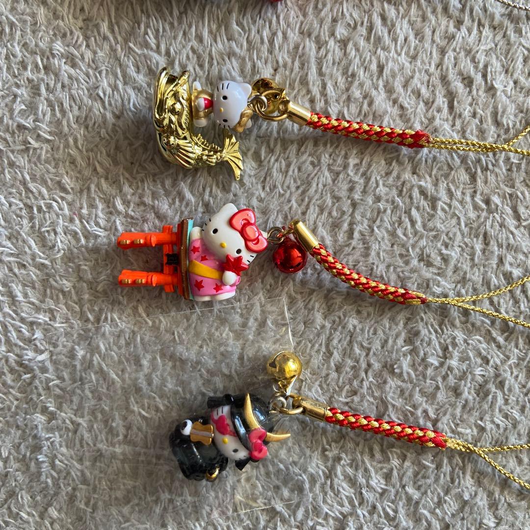 ハローキティ ストラップ 6個セット 観光地限定