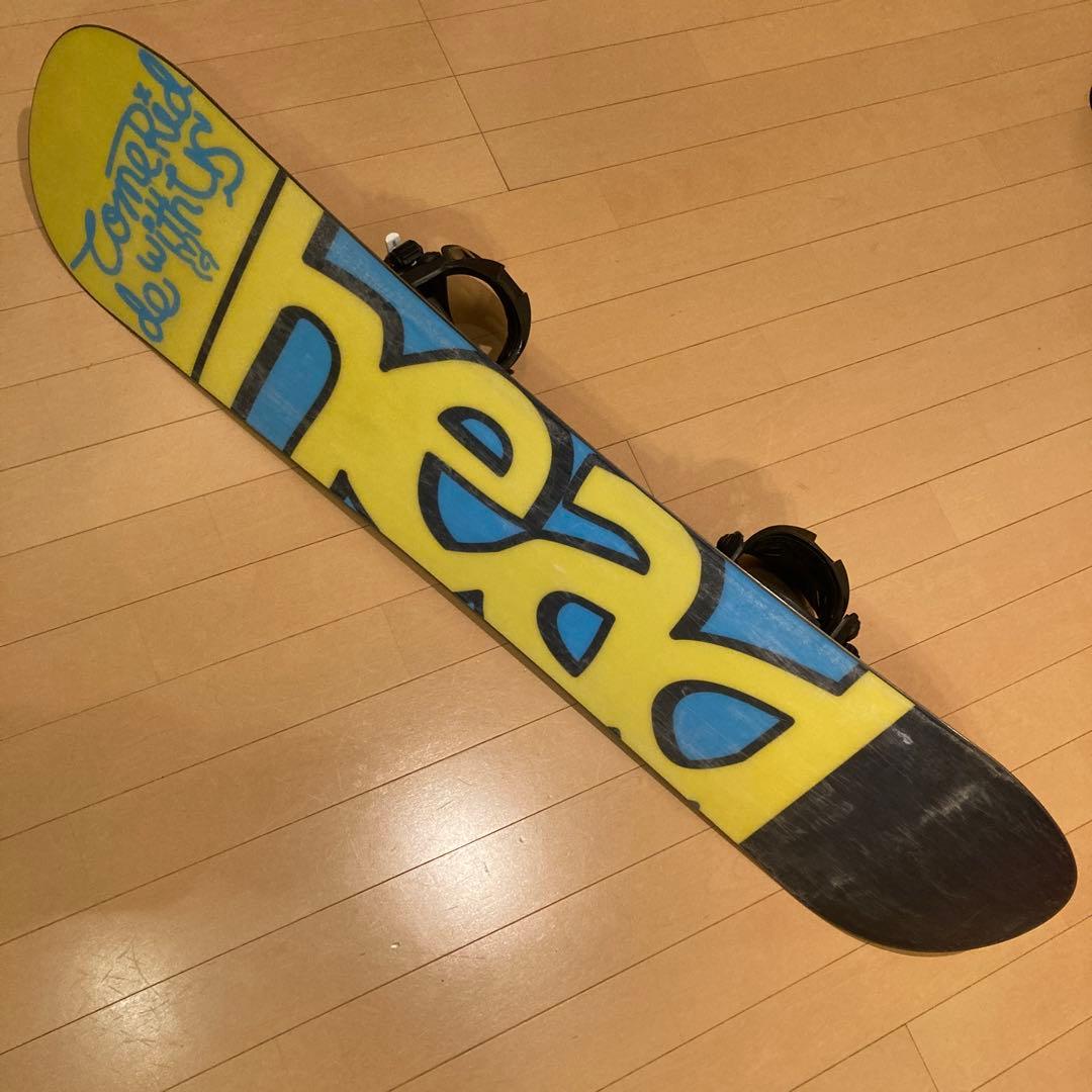 HEAD Jr.スノーボード118cm ビンディングセット