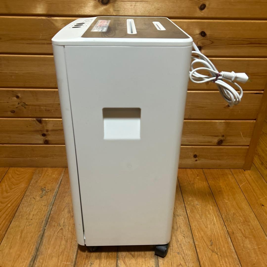 パーソナルシュレッダノイズレス（クロスカット） NPS-CNLO1W 23年製