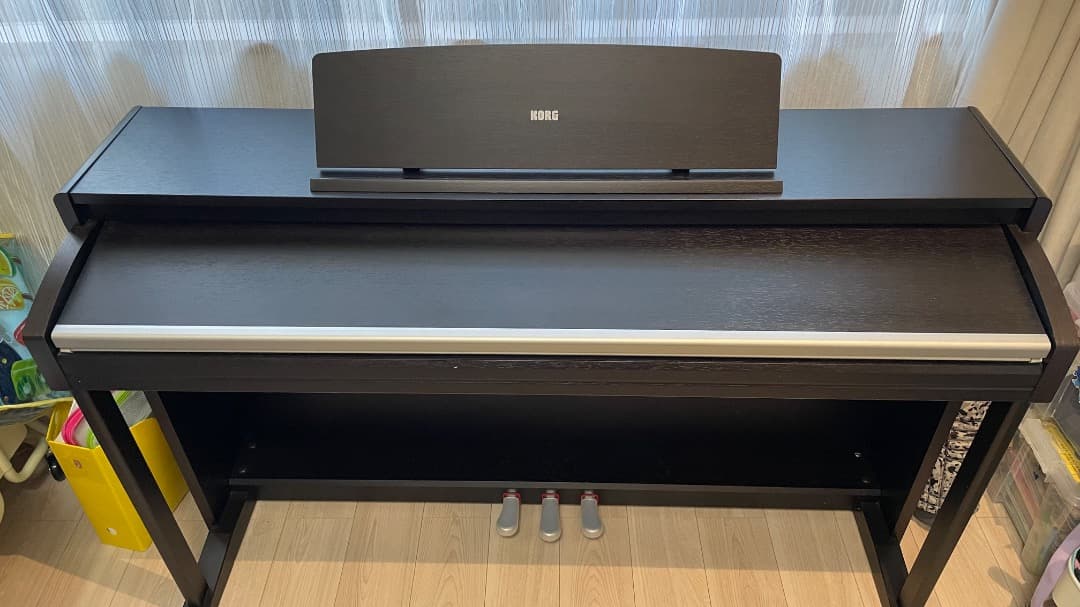 KORG 電子ピアノ ブラック