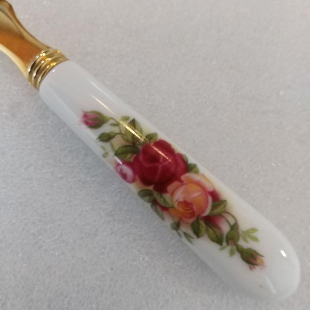 【売約済み】英国製 オールドカントリーローズ レターオープナー ペーパーナイフ