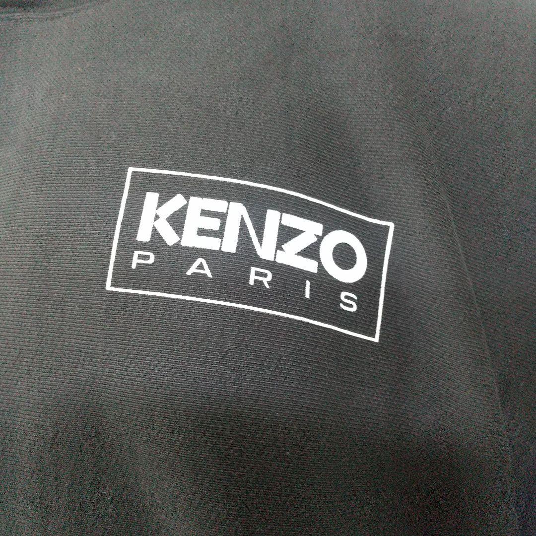 KENZO　パーカー　黒　L　フーディ　新品未使用　タグ付き