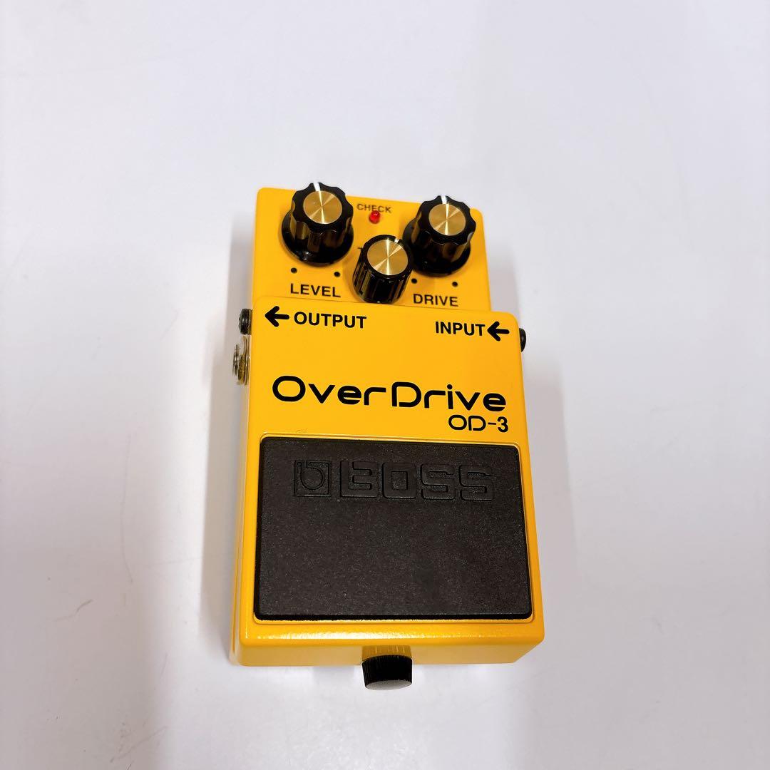 BOSS OverDrive OD-3 ギターエフェクター アダプター ケース付