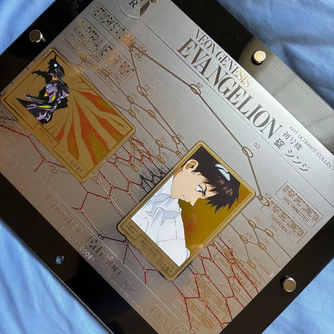 希少　レア　エヴァンゲリオン　限定　トレーディングカード　シリアルナンバー