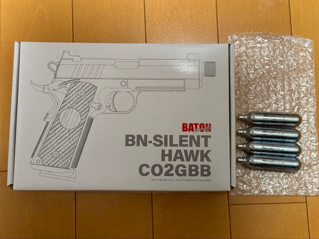 BATON BN-SILENT HAWK CO2GBB エアガン