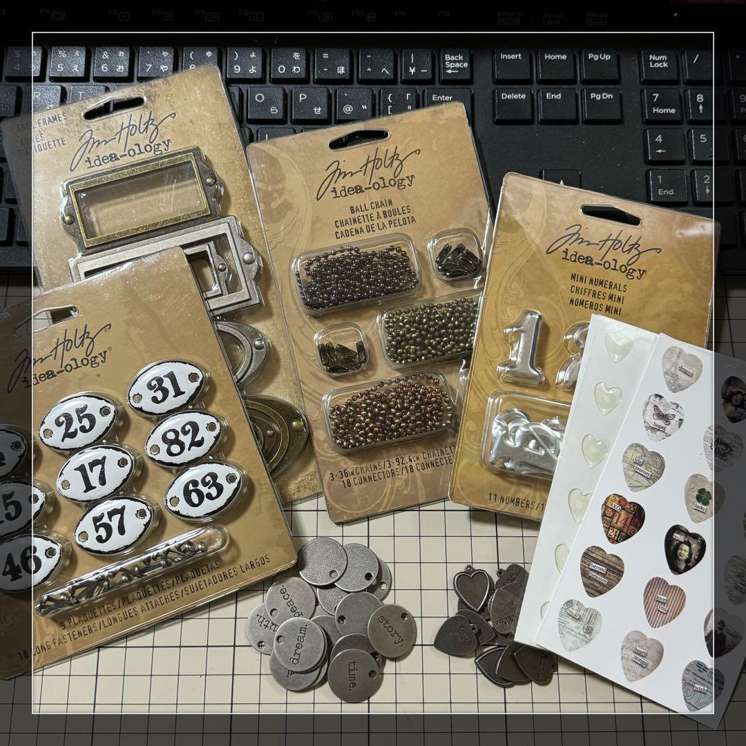 ティムホルツ　10点セット　タイニーアタッチャー　スクラップブッキング　未開封等