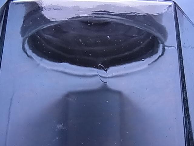 和ガラス　八角ガラス瓶　カルケット　地球瓶　飴瓶　駄菓子屋　菓子瓶　昭和レトロ