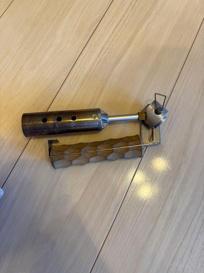 スノーピーク フォールディングトーチ（GT-110）　アシモクラフトグリップ