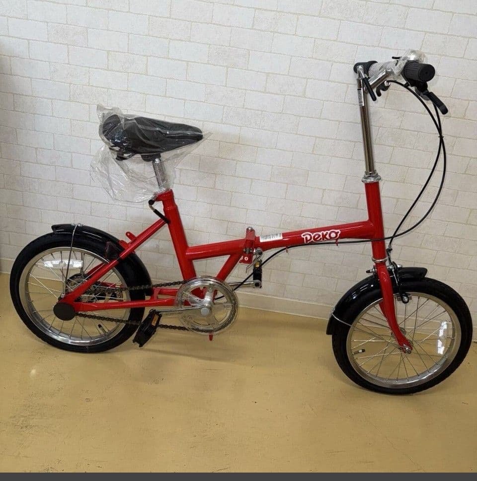 美品　ぺこちゃんサイクル　折りたたみ自転車