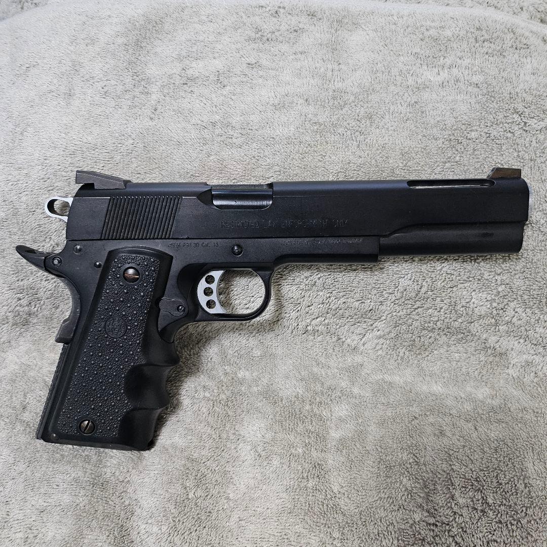 新日本模型 WA提供マグナ 純正ガスブロ FBI CUSTOM ブラック