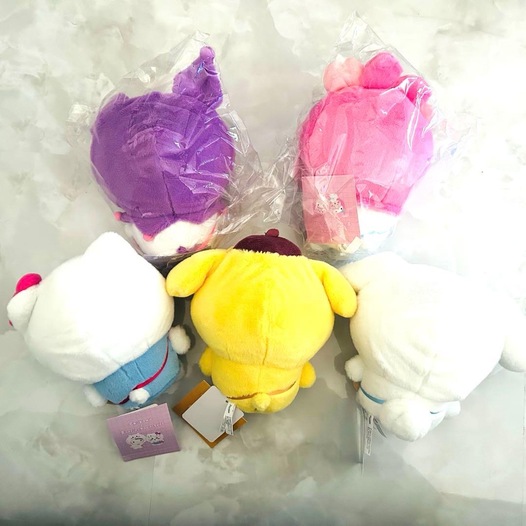 激レア⭐︎ちいかわサンリオコラボ5体セット