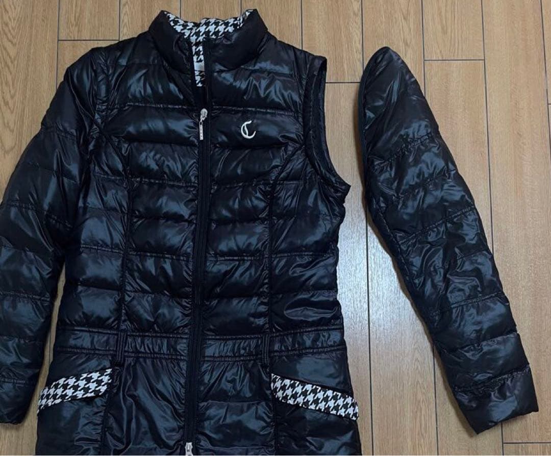 Callaway キャロウェイ　レディース 黒 ダウンジャケット　ダウンベスト