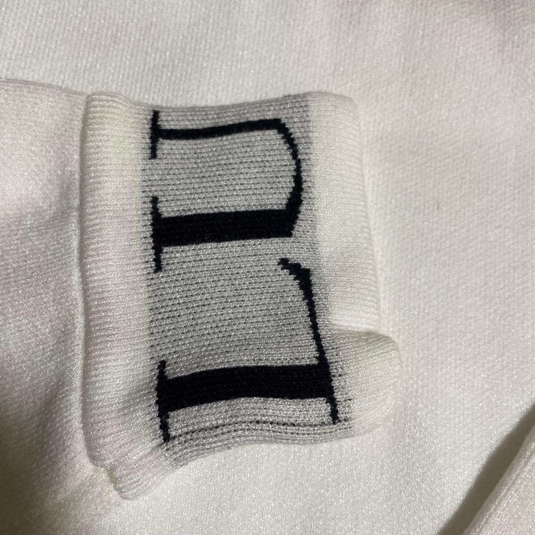 ゴルフ　ニット　セーター　白　XL