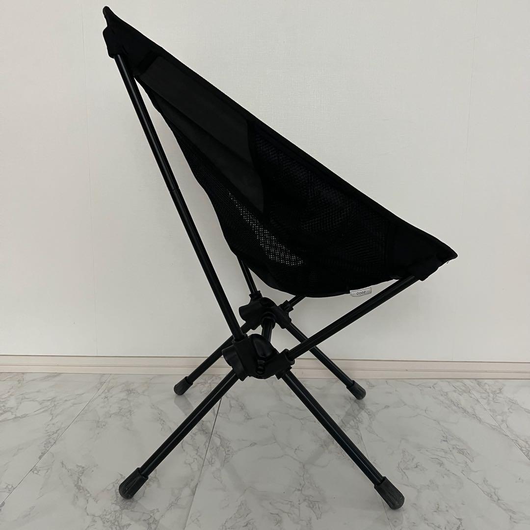 オガワ　ツーアングルチェアS　椅子　アウトドアチェア　キャンプ　ペア　黒
