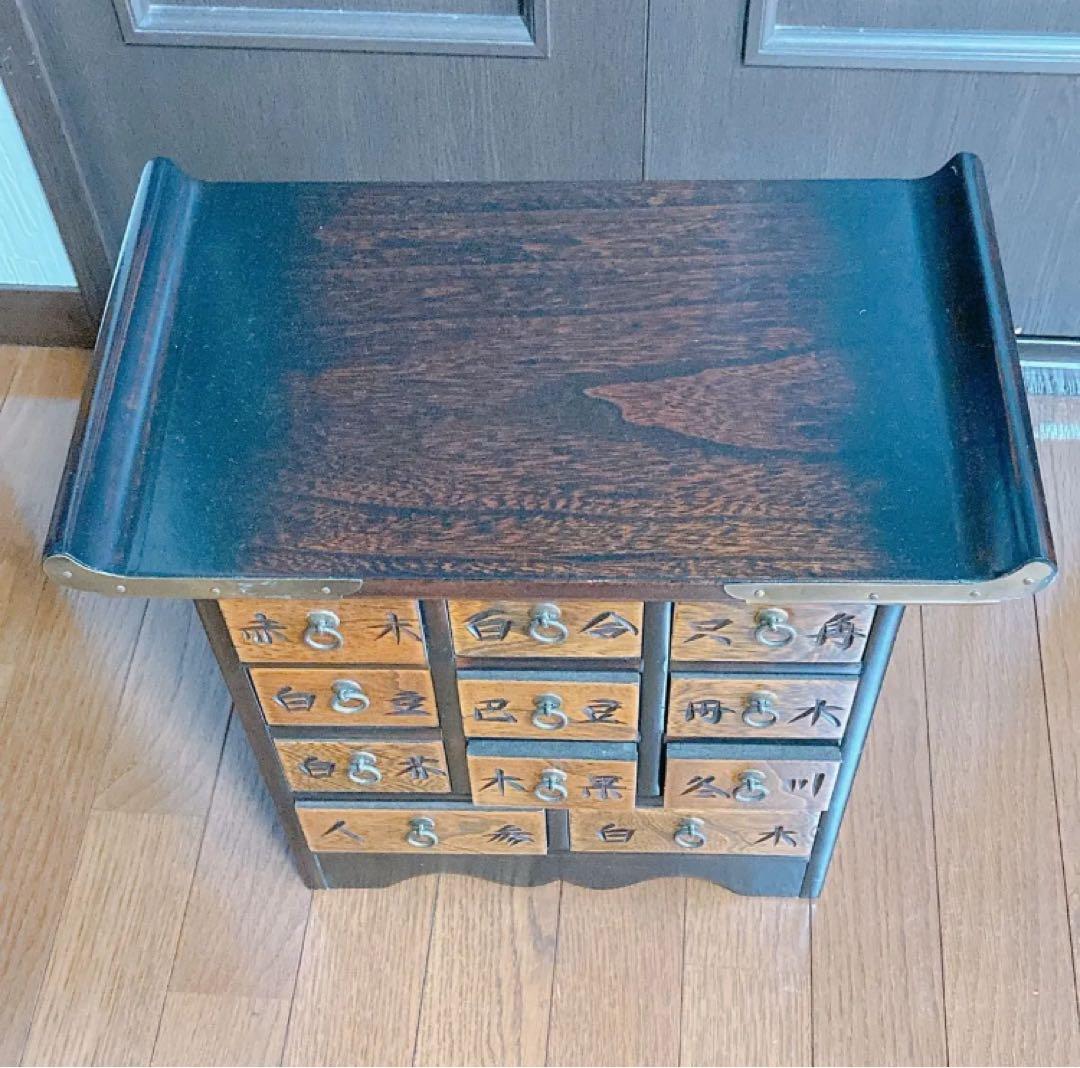 李朝家具 薬箪笥 ヤクジャン 骨董品　ヴィンテージ 家具　アンティーク