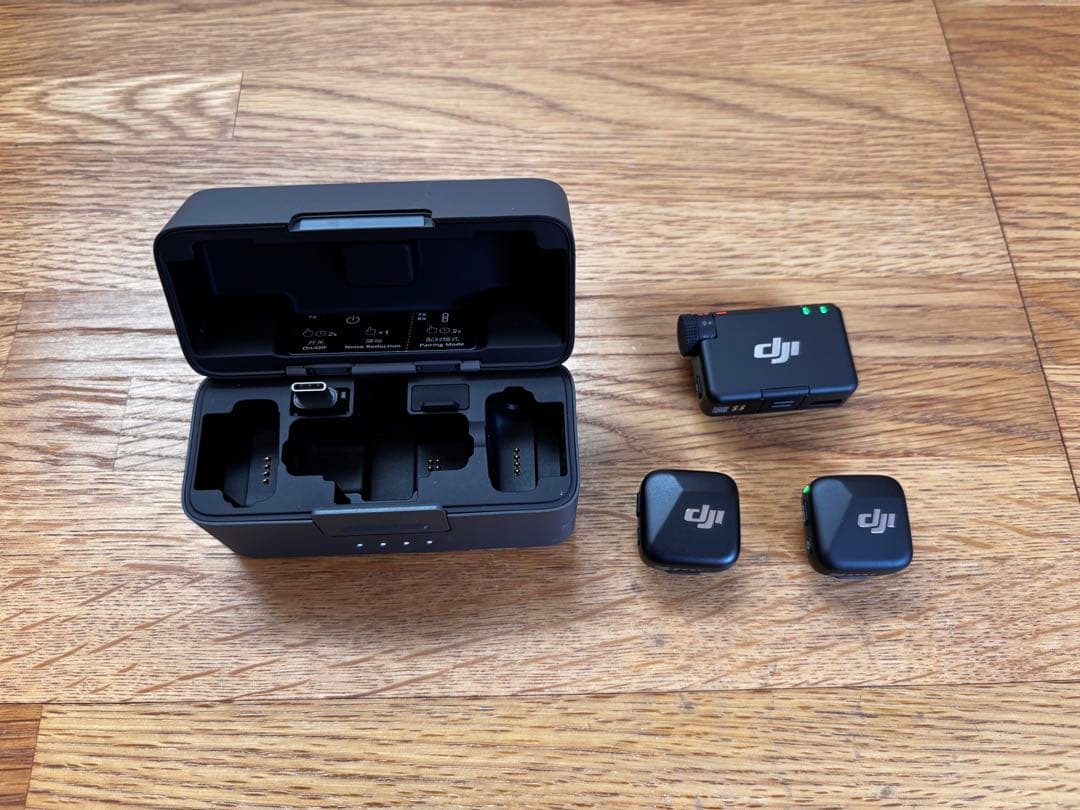 DJI Mic Mini(2 TX + 1 RX + 充電ケース)