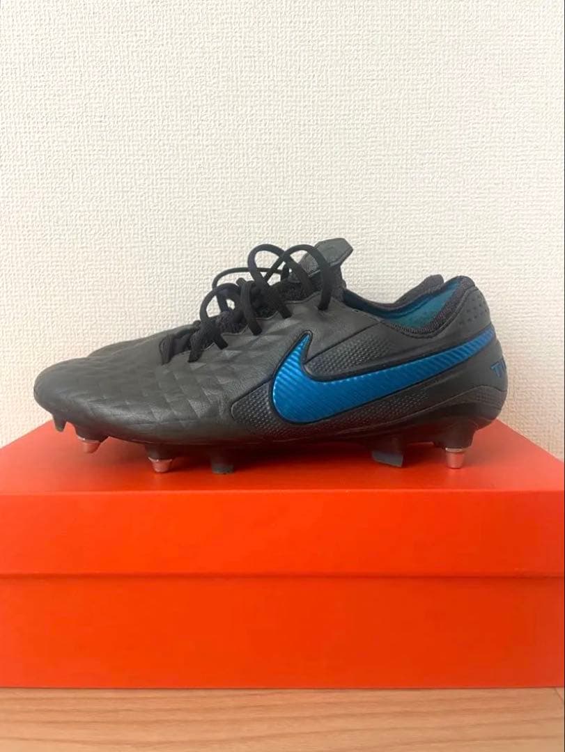 NIKE ティエンポレジェンド8エリートSG/ダークグレー×ブルー