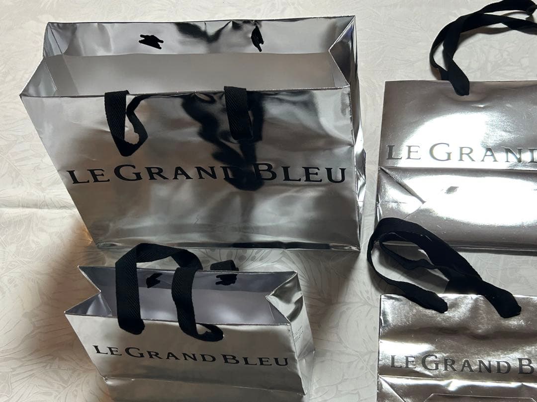 レア LE GRAND BLEU LGB ショップ袋 4点セット ルグランブルー