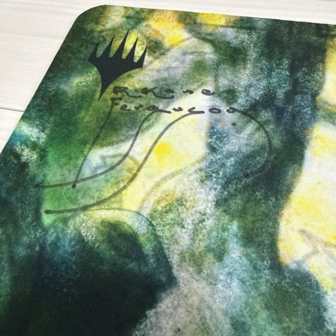 MTG 両面プレイマット サイン入り Richard Kane Furguson
