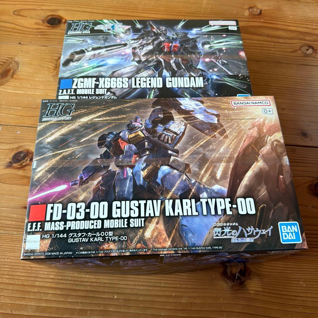 レジェンドガンダムHG、グスタフカールOO型