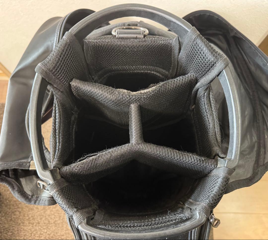 Srixon キャディバッグ ブラック/レッド　中古