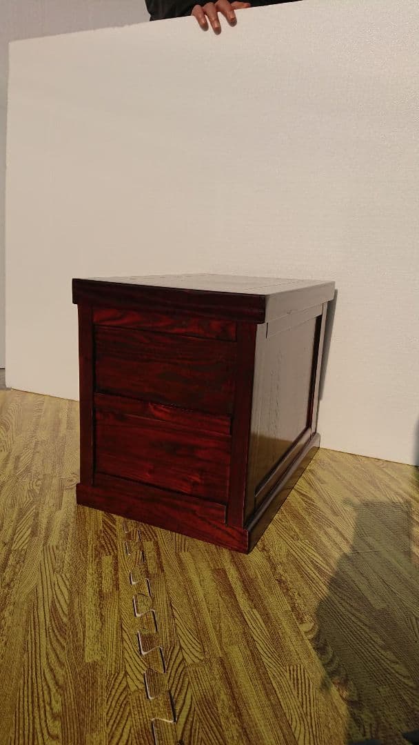 激安、送料無料❗欅(けやき)2段チェスト(黒色)民芸ダンス、唐木家具、高級家具