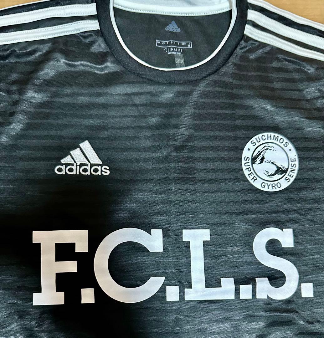 Suchmos × adidas コラボTシャツ F.C.L.S.デザイン。