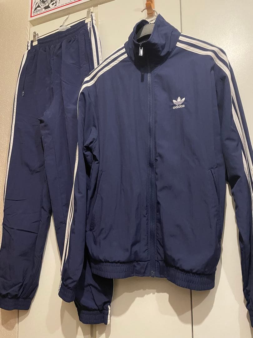 adidas ウーブン ファイヤーバード ナイロンジャケットパンツ