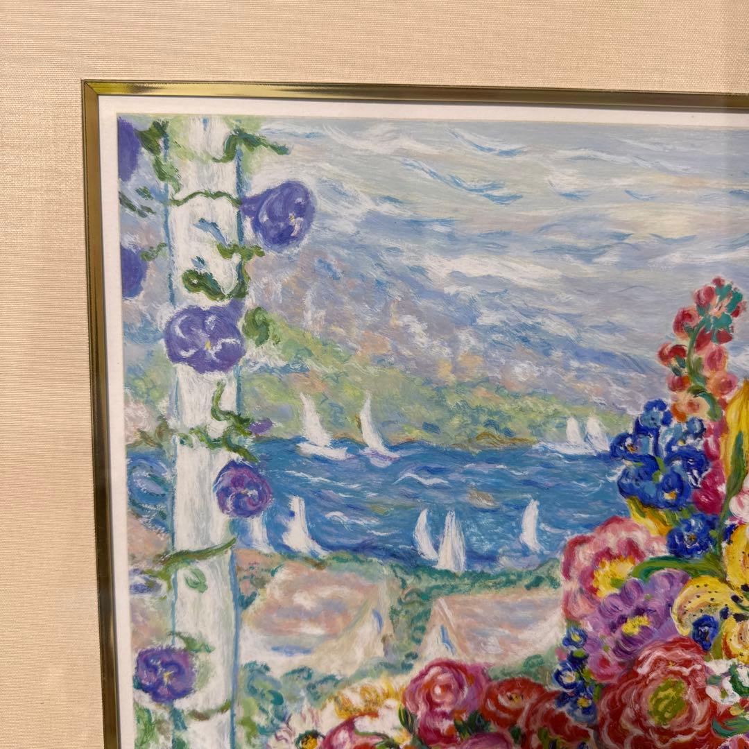 レスリー・セイヤー 「サウサリート」直筆サイン シルクスクリーン